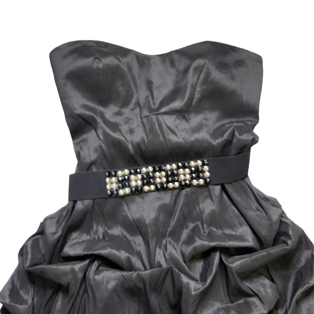 Torrid Black Hilo Pickup Strapless Formal Dress Plus Size 22 New Bubble Dress - Picture 7 of 10